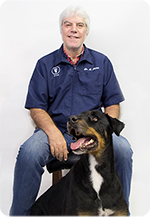 Our Doctor in Hollywood, FL: Dr. Bishop and his dog